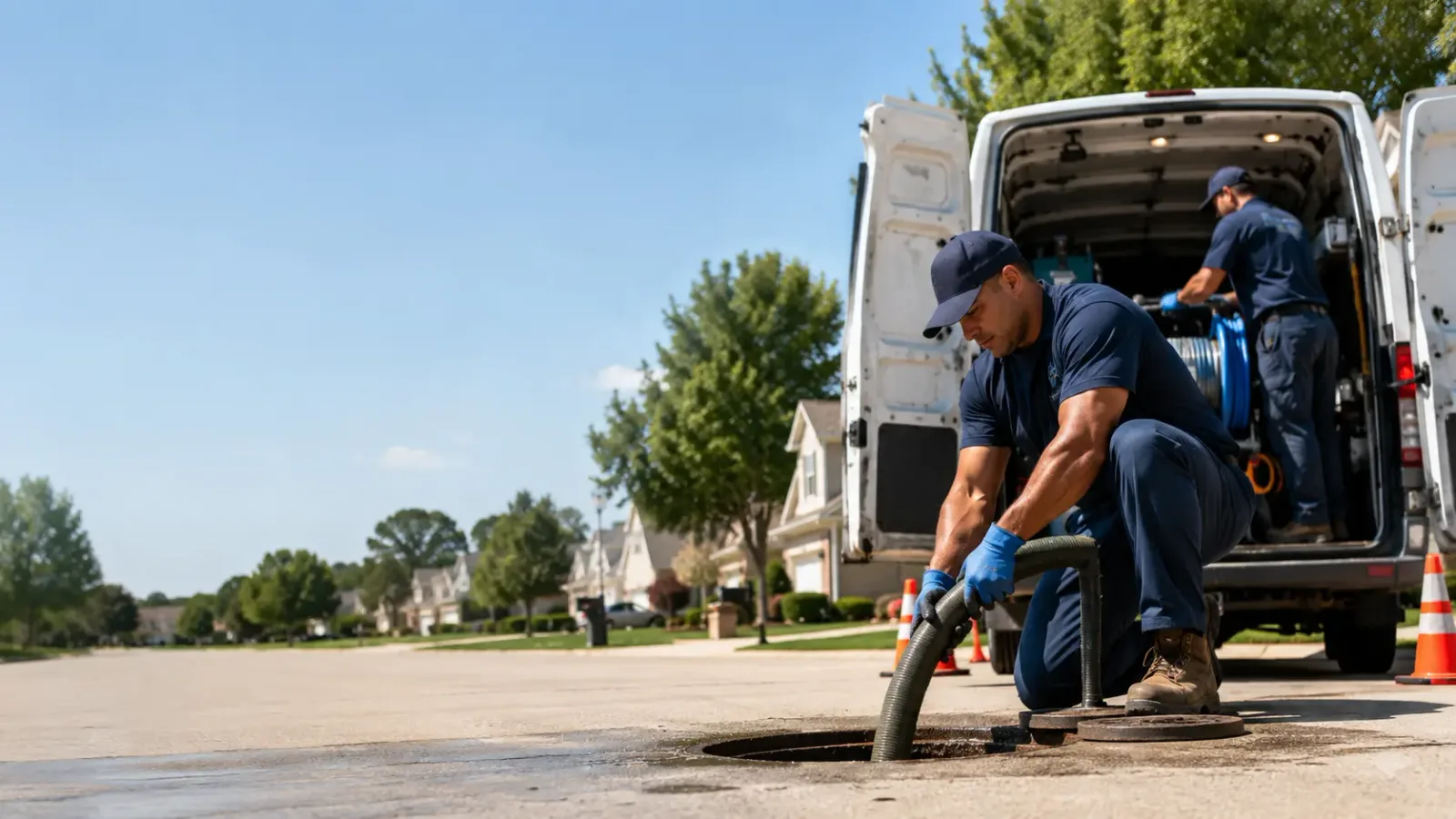 Sewer Backup Cleanup services in Rhodes, MI